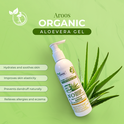 Aroos Organic Aloevera Gel