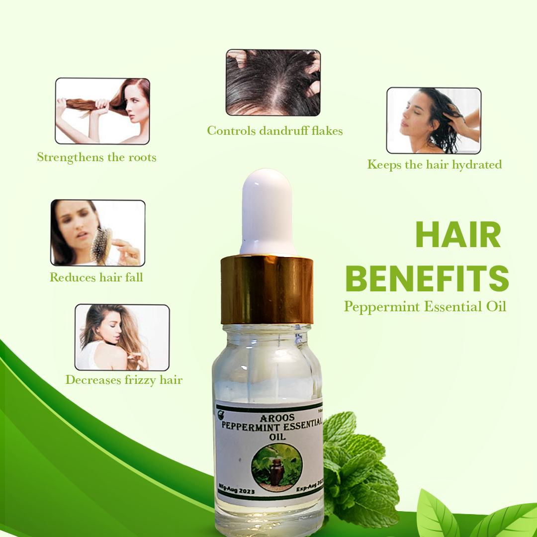 Aroos Organic Pepper Mint Oil