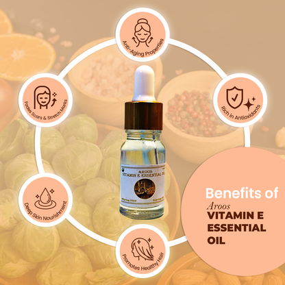 Aroos Organic Vitamin E Essential oil