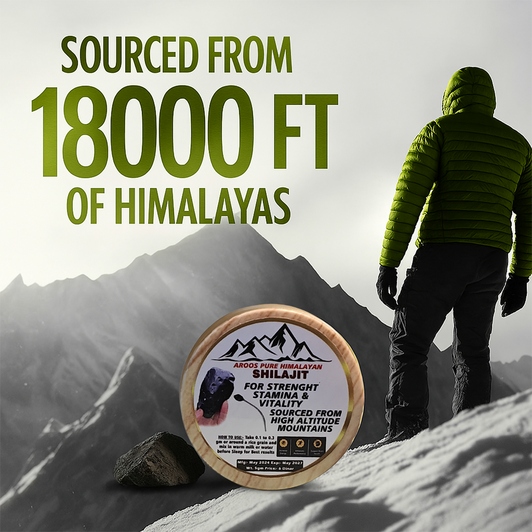 Aroos Organic Himalayan Shilajit
