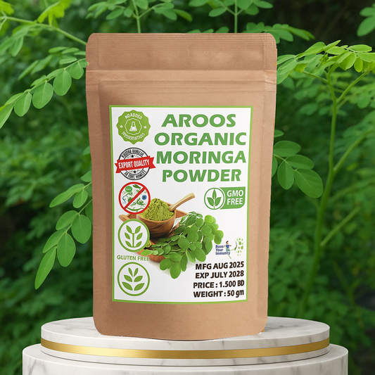 Aroos Organic Moringa Powder 100gm