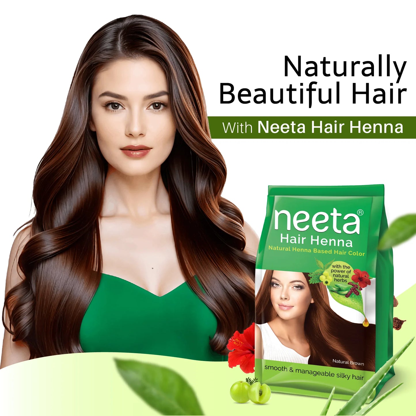 Aroos Neeta Heena in Brown Shade 125gm