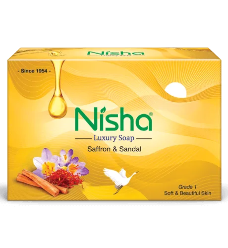 Nisha Luxury Soap Saffron & Sandal