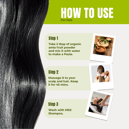 Aroos Organic Amla Powder