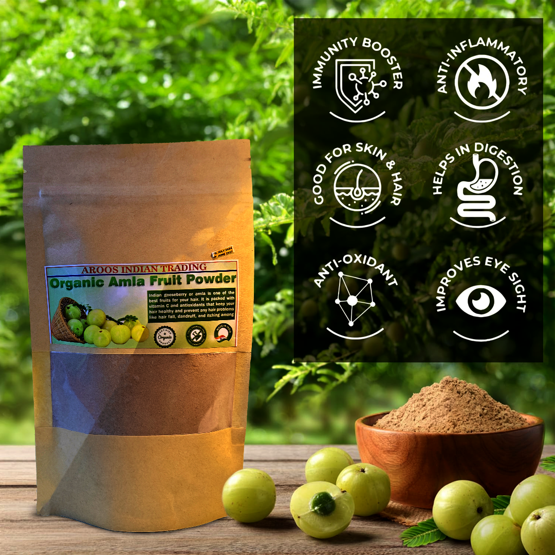 Aroos Organic Amla Powder