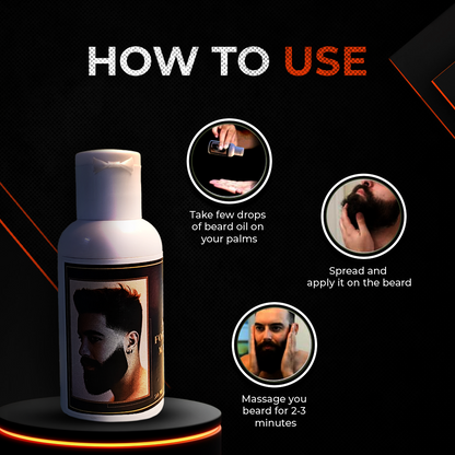 Aroos Organic Beard Oil