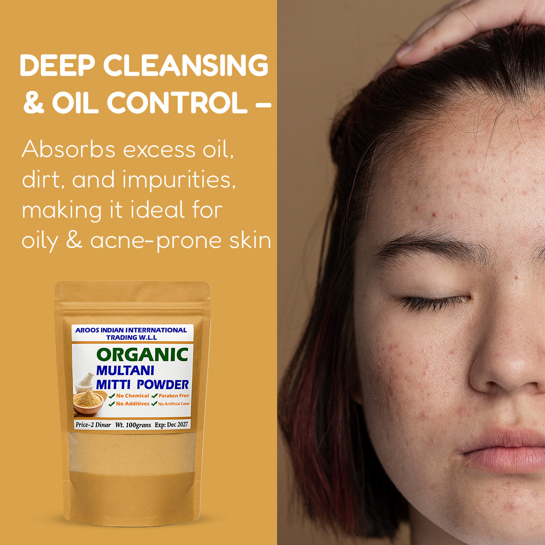 Aroos Organic Multani Mitti