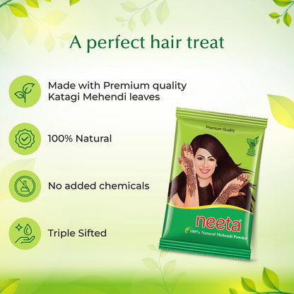 Aroos Neeta 100% Pure Henna 100gm