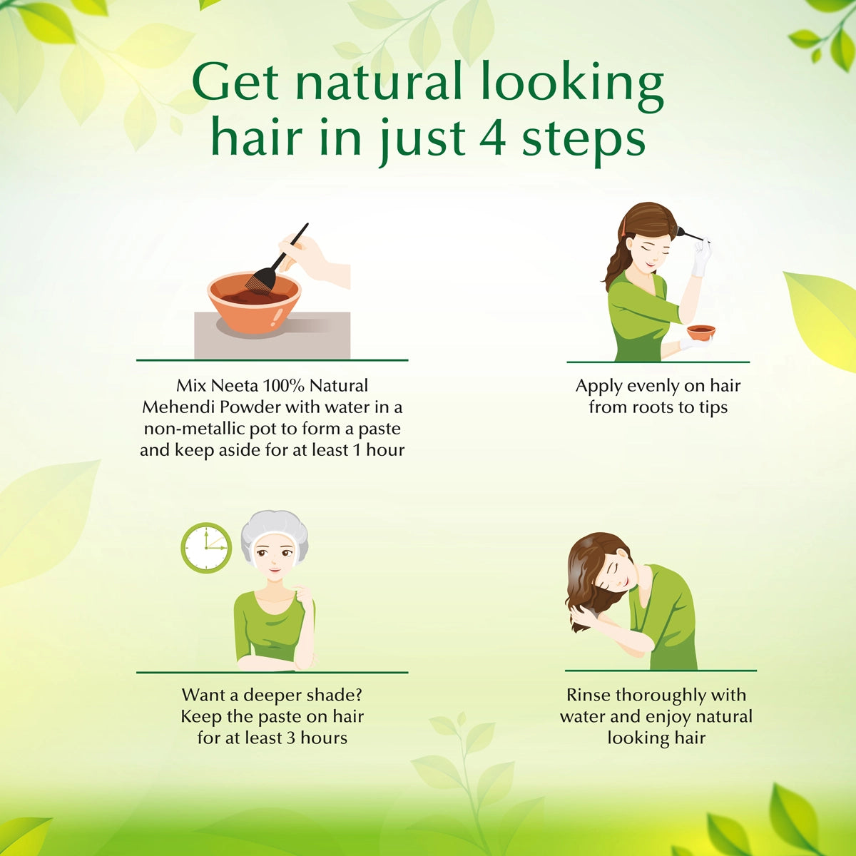 Aroos Neeta 100% Pure Henna 100gm