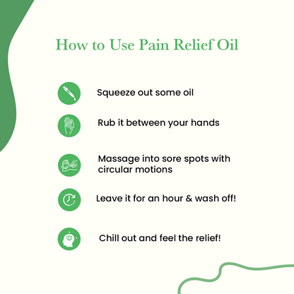 Aroos Natural Pain Relief Oil